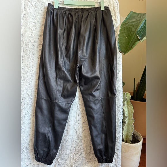 LAST CHANCE Parker NY Genuine Leather Joggers - Picture 3 of 6